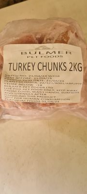 Bulmer Turkey Chunks 2kg