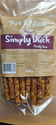 P&amp;N Meat Sticks Duck 100G
