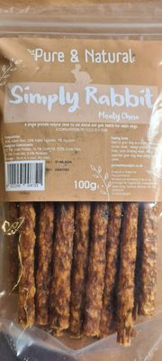 P&amp;N Meat Sticks Rabbit 100g
