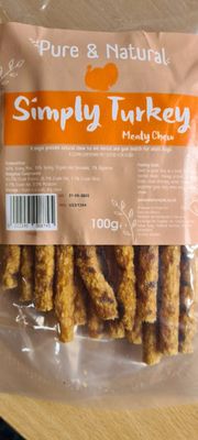 P&amp;N Meat Sticks Turkey 100g