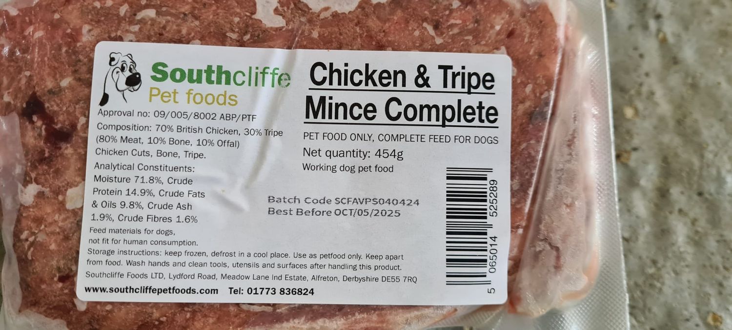 Southcliffe Chicken &amp; Tripe 80-10-10