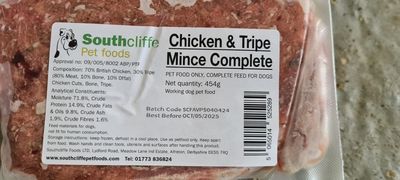 Southcliffe Chicken &amp; Tripe 80-10-10