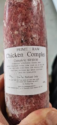 Prime Raw Chicken Complete 454g