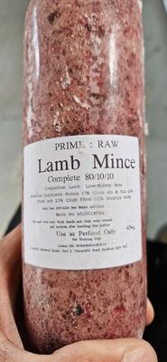 Prime Raw Lamb Complete 454g