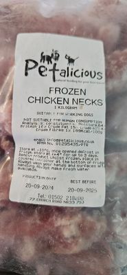 Petalicious Chicken Necks 1kg