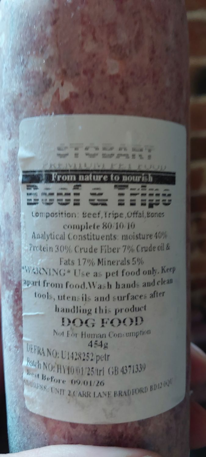 STOBART Tripe &amp; Beef 80-10-10