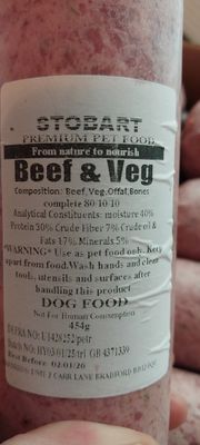 STOBART Beef &amp; Veg 80-10-10
