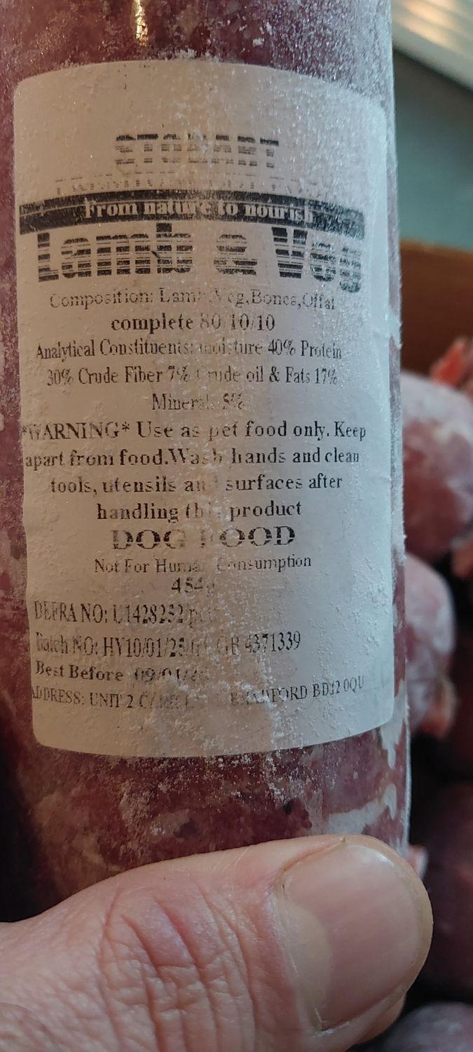 STOBART Lamb &amp; Veg 80-10-10