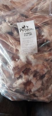 Rabbit Ears With Hair Each