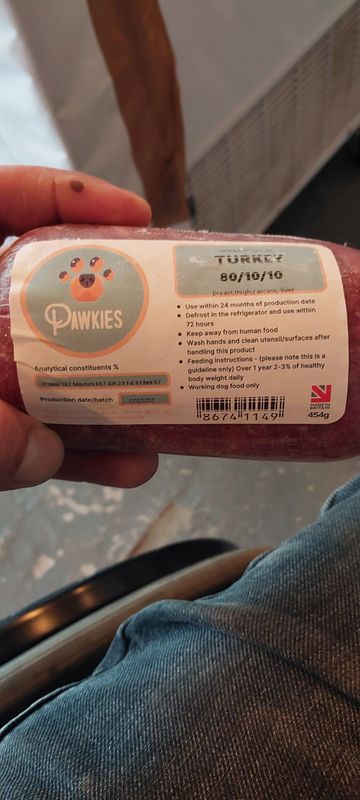 Pawkies Turkey 80-10-10