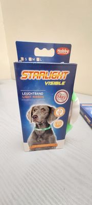 Nobby dog starlight led light ribbon collar green 40cm Small