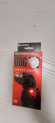 Scarab Uno safety light for collar