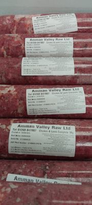 Amman Valley Raw Chicken &amp; Lamb Complete 80-10-10 1kg