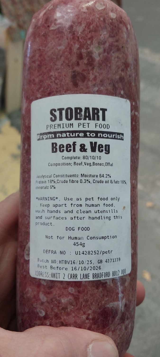 STOBART Beef &amp; Veg 80-10-10