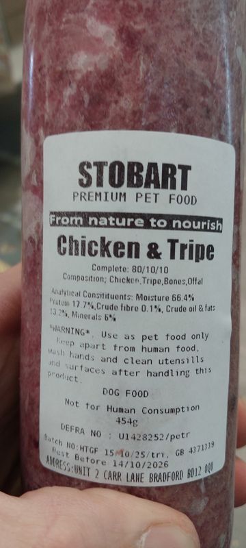 STOBART Chicken &amp; Tripe 80-10-10