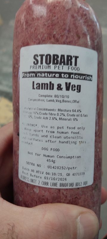 STOBART Lamb &amp; Veg 80-10-10