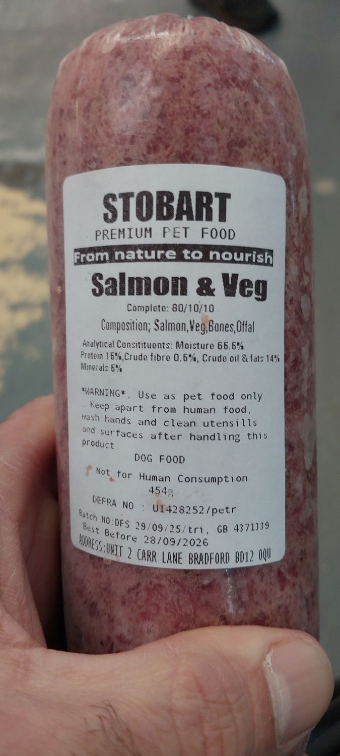 STOBART Salmon &amp; Veg 80-10-10