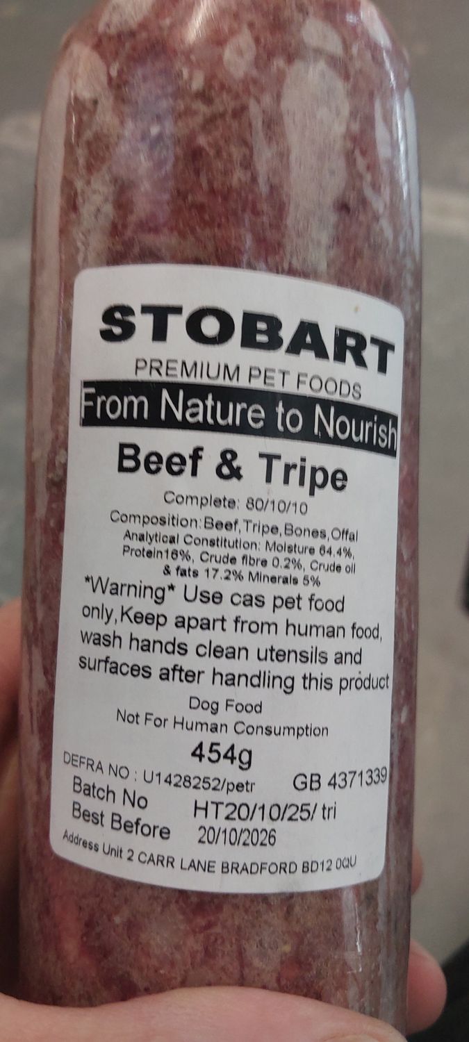 STOBART Tripe &amp; Beef 80-10-10