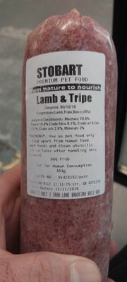 STOBART Tripe &amp; Lamb 80-10-10