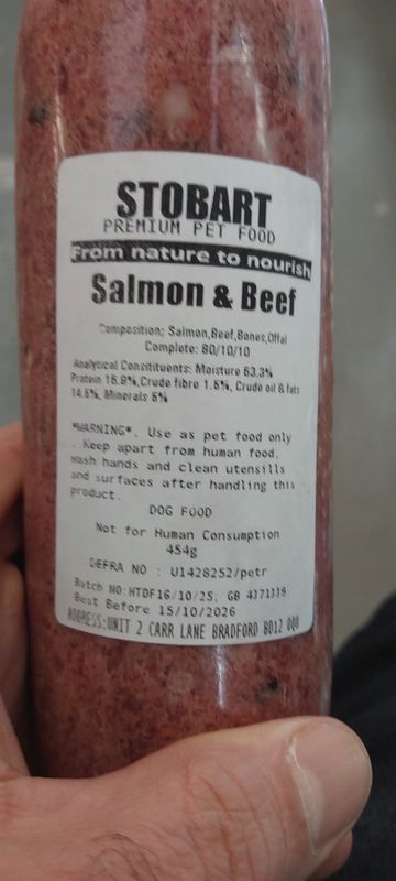 STOBART Salmon &amp; Beef 80-10-10