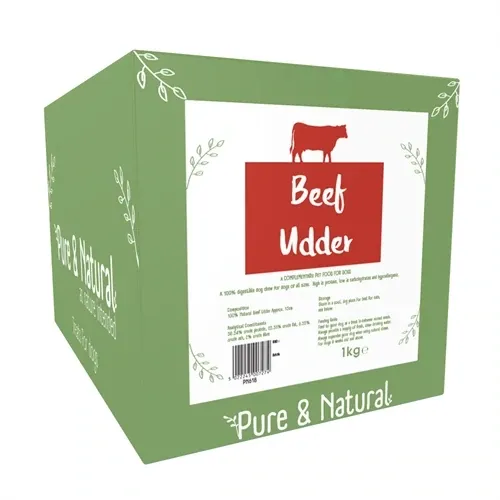 P&amp;N Beef Udder Display Box 1kg