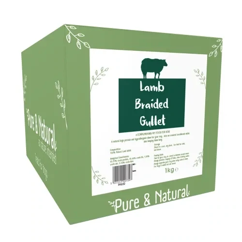 P&amp;N Lamb Braided Gullet 1kg
