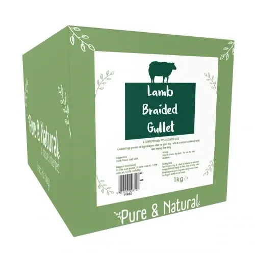 P&amp;N Lamb Braided Gullet 1kg