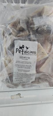 Petalicious Diced White Fish  1kg