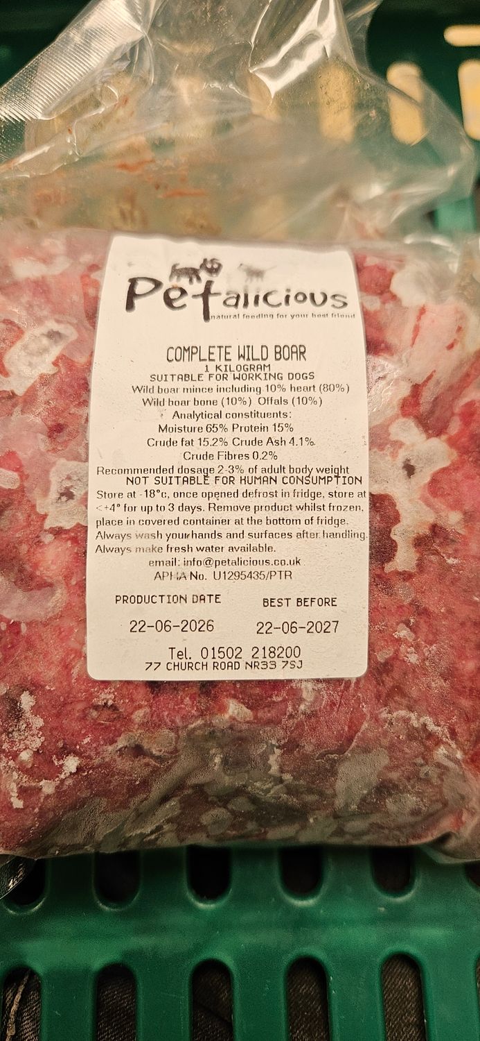 Petalicious Wild Boer 1kg 80-10-10