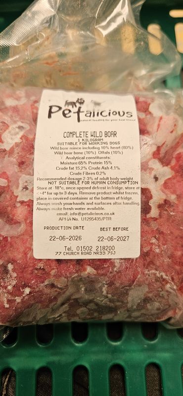 Petalicious Wild Boer 1kg 80-10-10