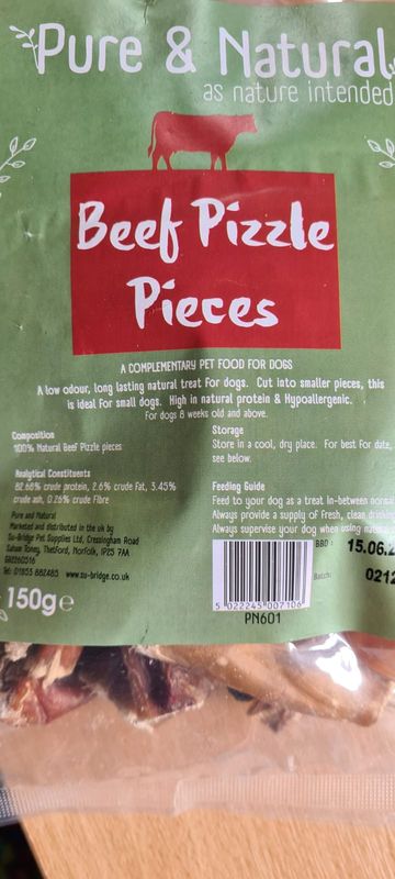 P&amp;N BEEF PIZZLE PIECES 150G
