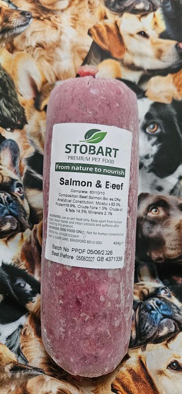 STOBART Salmon &amp; Beef 80-10-10