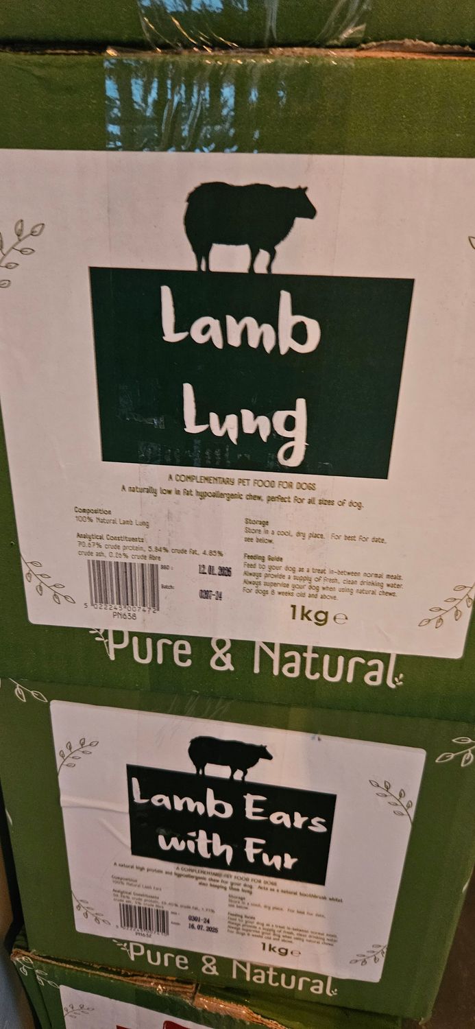 P&amp;N Lamb Lung 1kg
