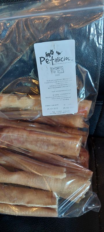 Dehydrated Pork Rolls single