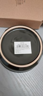 Nobby "Dog" ceramic bowl black 5 inch