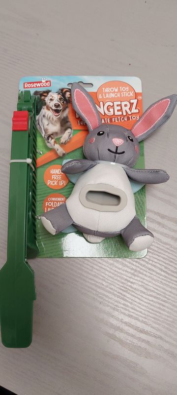 Flingerz Rabbit Throw Toy