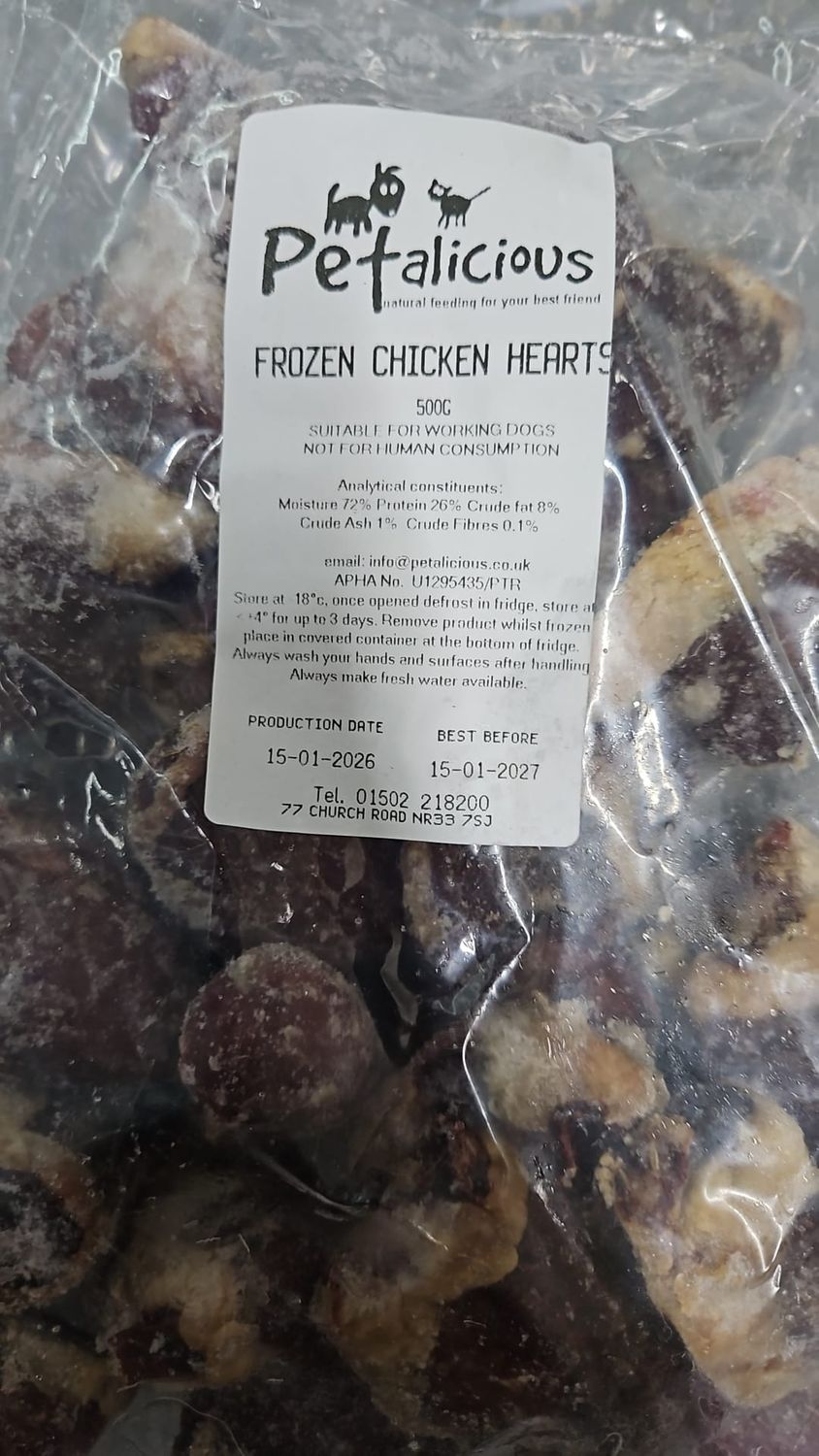 Chicken Heart 1kg