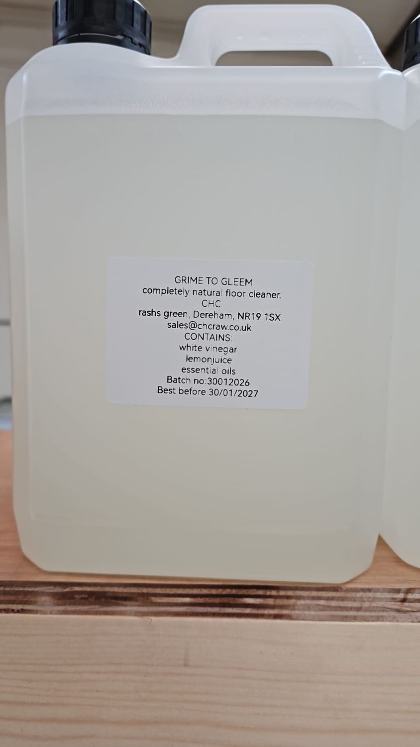 Grime To Gleem floor cleaner 2.5lt