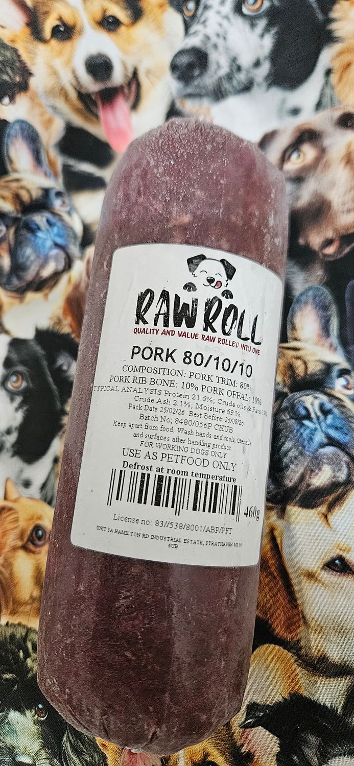 Raw Rolls Pork Complete 460g