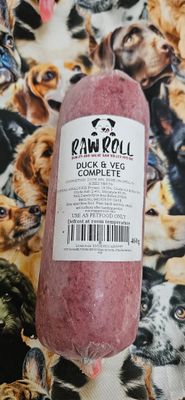 Raw Rolls Duck &amp; Veg Complete 460g