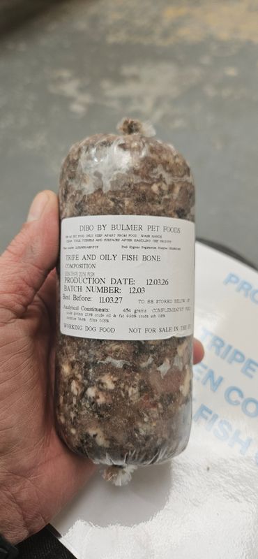 Bulmers Tripe &amp; Oliy Fish 454g 80/20