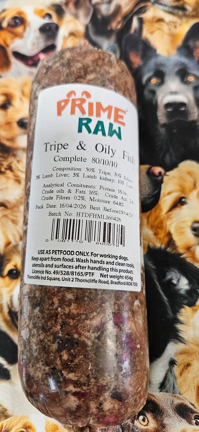 Tripe &amp; Oily Fish Complete 454g