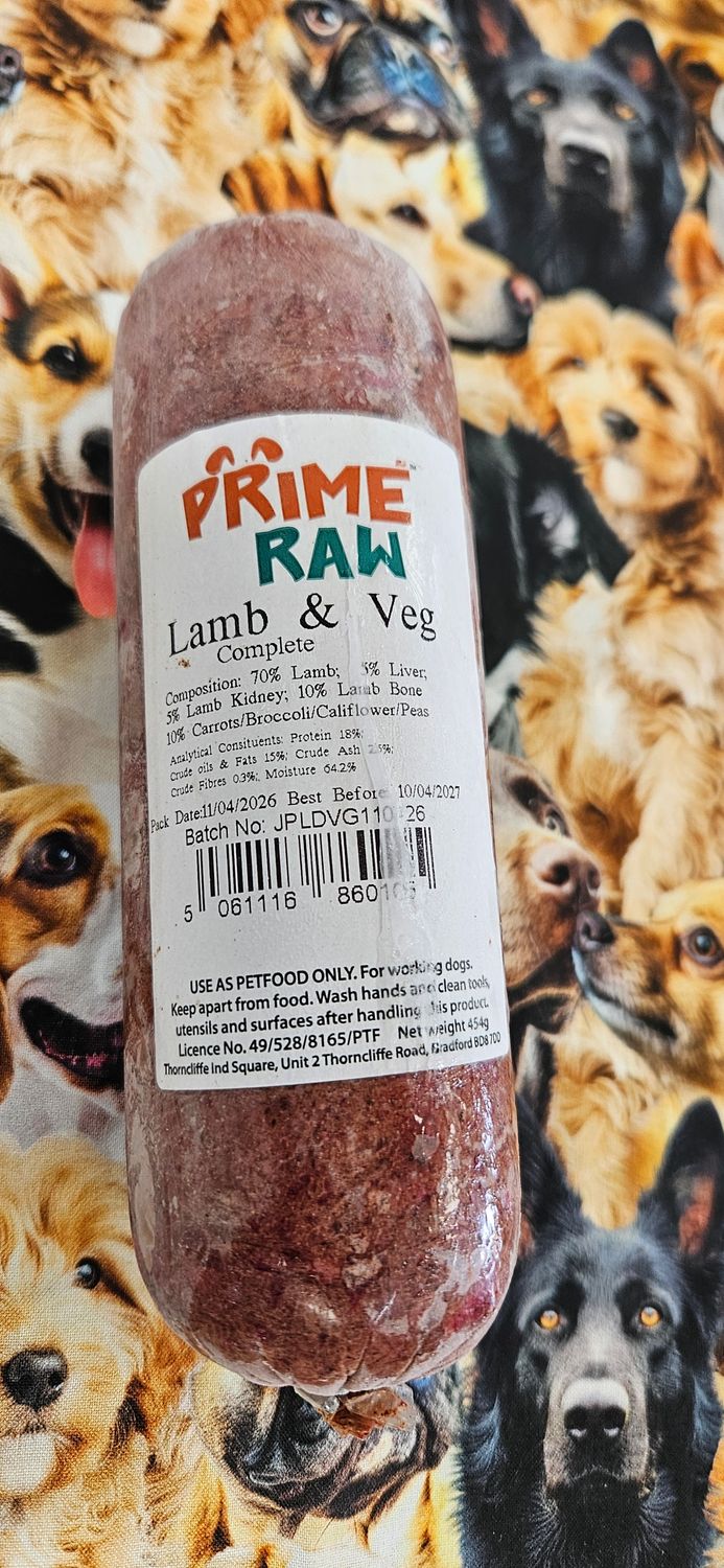 Prime Lamb &amp; Veg Complete 80-10-10