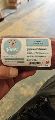 Pawkies lamb Complete 454g