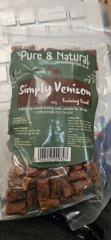 P&amp;N Training treats Venison