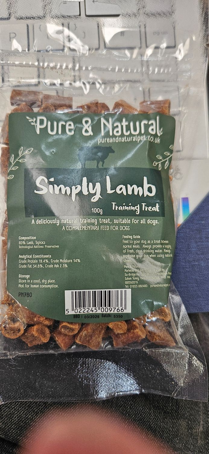 P&amp;N Training treats Lamb