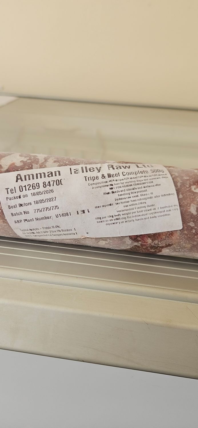 Amman Tripe &amp; Beef 500g complete