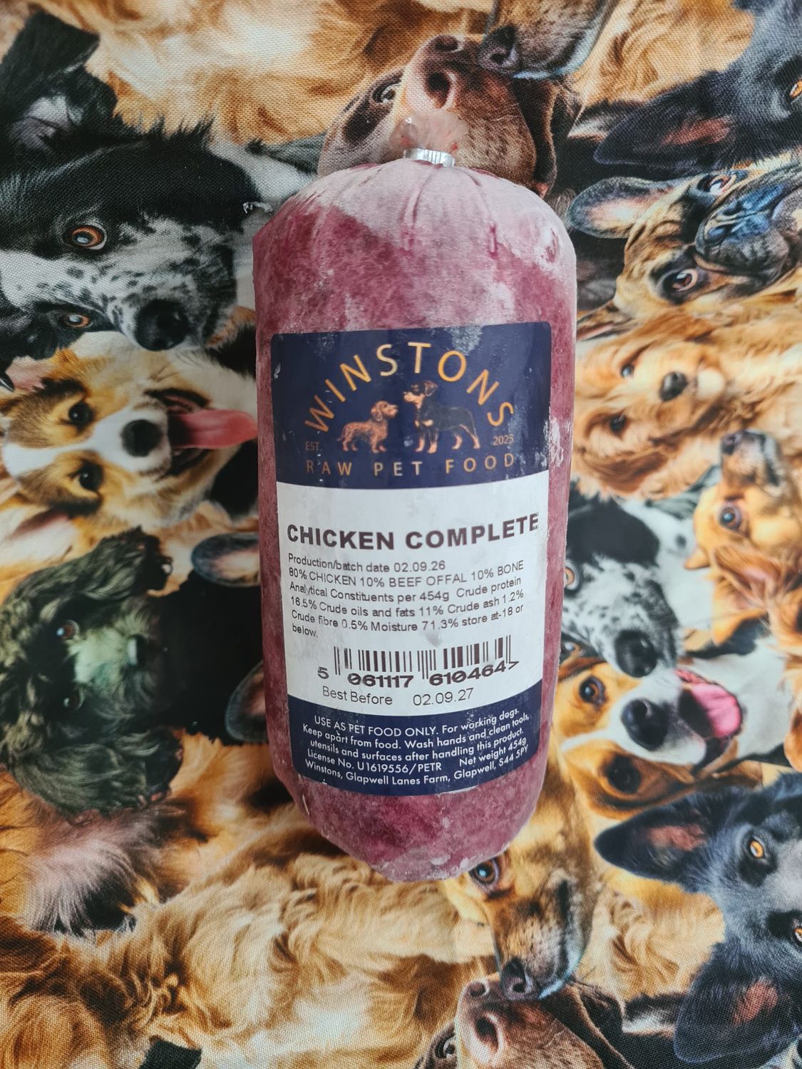 Winston Raw Chicken Complete