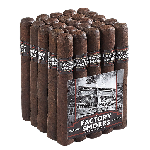Factory Smokes Maduro, Size: Robusto