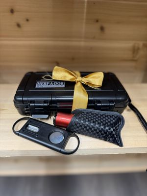 Cigar Smokers Kit - Red